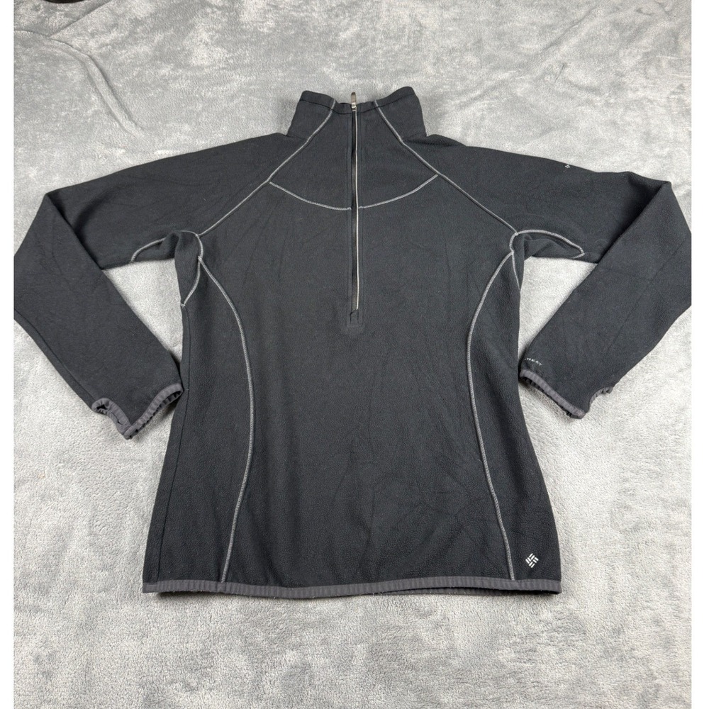 Columbia Titanium Fleece Half Zip Pullover Jacket Women Medium Thermal Comfort